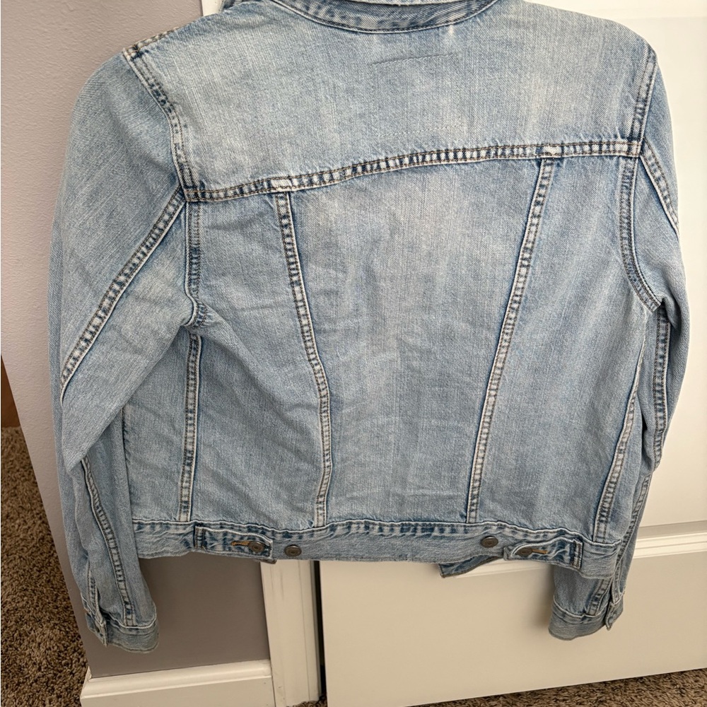 Levis Denim Jacket Light Blue Size Small - Picture 4 of 4